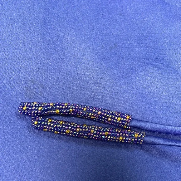 Alfred Angelo, blue formal dress. Size 14, EUC - Picture 5 of 6